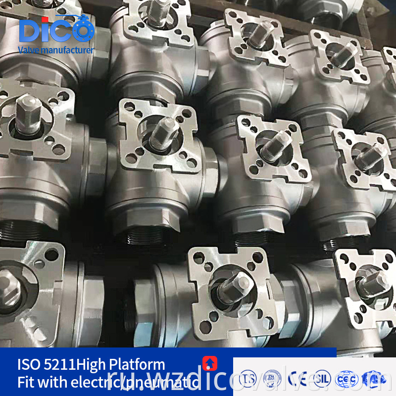 3 WAY BALL VALVE